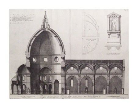 Florence Cathedral - Side Elevation of The Fiore