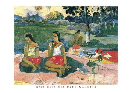 Nave Nave Moe (Sacred Spring) - Eugène Henri Paul Gauguin