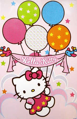 Fun with Balloons - Hello Kitty
