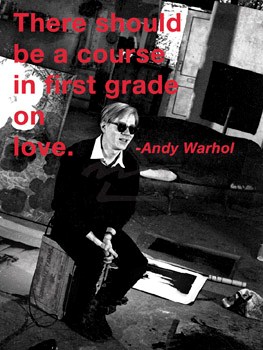 First Grade Course In Love - Andy Warhol