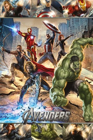 All Action Heroes - The Avengers