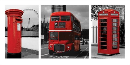London Triptych - London Photography