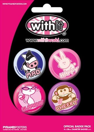 Withit Characters - Withit Badge Pack