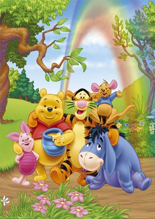 Together at the end of the Rainbow - A. A. Milne 's Winnie the Pooh