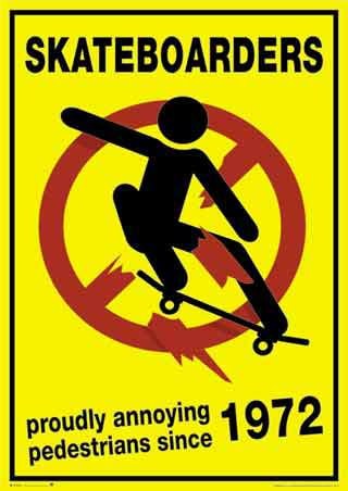 Proudly Annoying - Skateboarders
