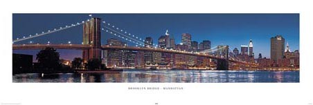 Brooklyn Bridge Lights - New York, USA