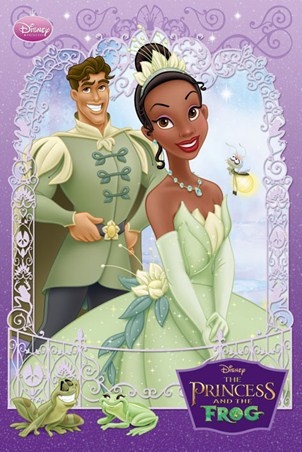 Princess Tiana and Prince Naveen - The Princess and The Frog