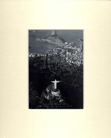 Christo Redentor - Christ The Redeemer - Rio De Janeiro Matted Print