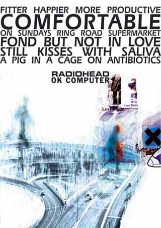 ok computer radiohead album art
