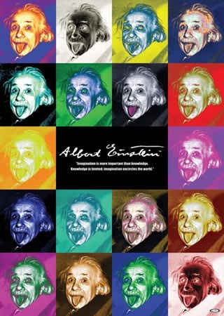 Einstein Pop Art - Albert Einstein