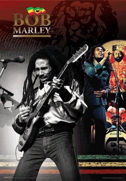 Bob Marley 3D Lenticular - Reggae Superstar Composition