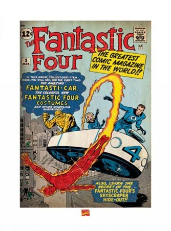 The Fantastic Four - Marvel Comics Art