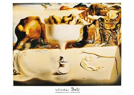 Apparition of a Face and Fruitdish, 1938 - Salvador Dali