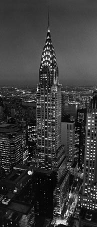 The Chrysler Building - Photography 2 Sheet Door Mural