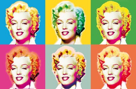 Visions of Marilyn - Mini Mural by Wyndham Boulter