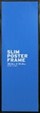 30.5x91.5cm Gloss Black Poster Frame