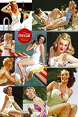 Ice Cold Vintage Glamour Coca Cola
