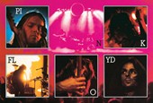 Rock Band Collage Pink Floyd
