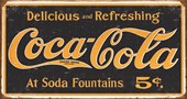 Coca Cola Logo Vintage Advertisement