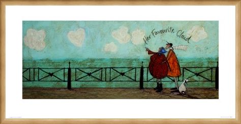 Framed Framed Her Favourite Cloud - Sam Toft