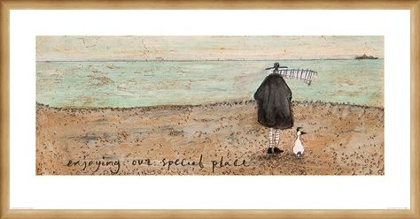 Framed Framed Enjoying our Special Place - Sam Toft