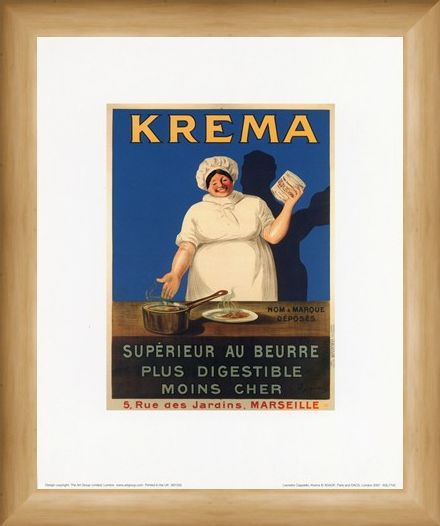 Framed Framed Krema - Leonetto Cappiello