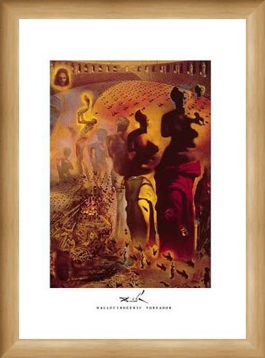 Framed Framed Hallucinogenic Toreador, 1969 - 70 - Salvador Dali
