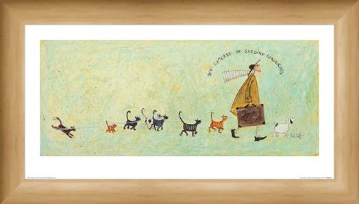 Framed Framed The Suitcase of Sardine Sandwiches - Sam Toft