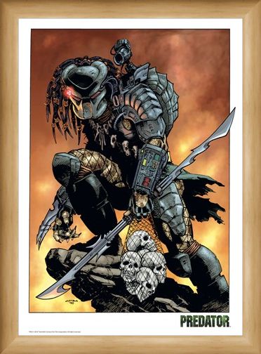 Framed Framed Rock - Predator