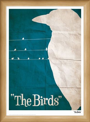 Framed Framed The Birds - Alfred Hitchcock