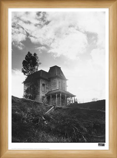 Framed Framed Psycho House On The Hill - Alfred Hitchcock