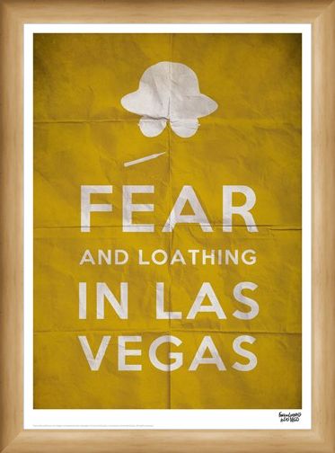 Framed Framed Fear And Loathing In Las Vegas - Text