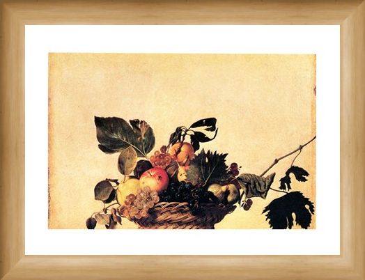 Framed Framed Cesto Di Frutta - Caravaggio