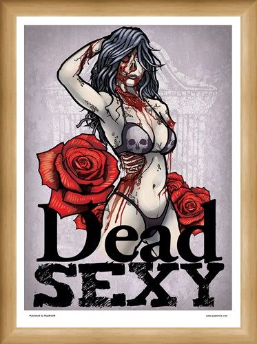 Framed Framed Dead Sexy Mini Poster - Seduction