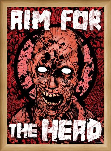Framed Framed Aim For The Head - Zombie Apocalypse