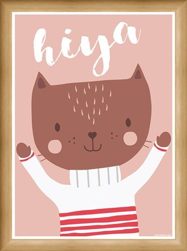 Framed Framed A Fabulous Feline - Hiya!