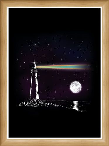 Framed Framed A Spectrum Of Colour - Rainbow Searchlight