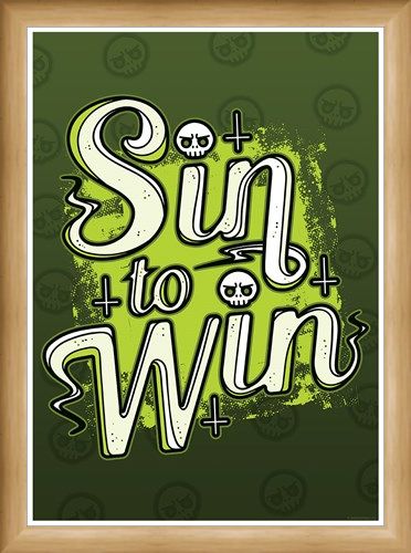 Framed Framed Sin To Win - Quirky
