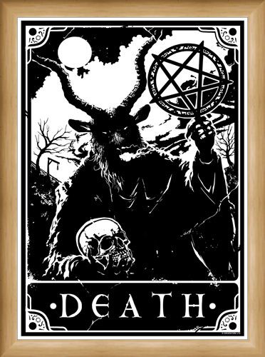 Framed Framed Death - Deadly Tarot