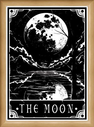 Framed Framed The Moon - Deadly Tarot
