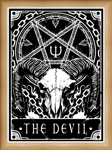 Framed Framed The Devil - Deadly Tarot