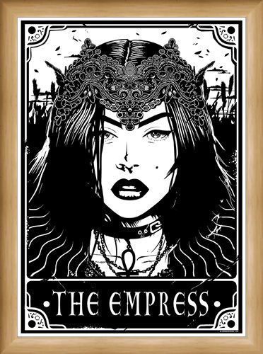 Framed Framed The Empress - Deadly Tarot
