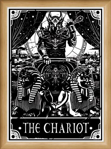Framed Framed The Chariot - Deadly Tarot