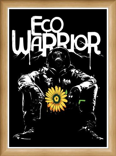Framed Framed Eco Warrior - Extinction Rebellion