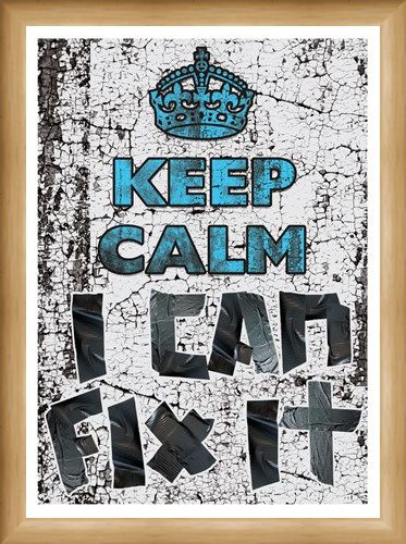 Framed Framed Keep Calm I Can Fix It - Keep Calm & Carry On
