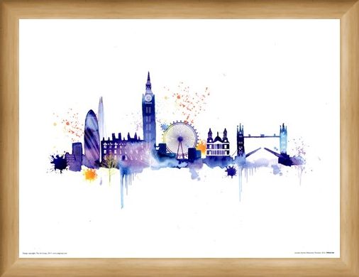 Framed Framed London Skyline - Summer Thornton