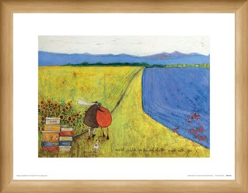 Framed Framed I Would Walk To The End Of The World With You - Sam Toft