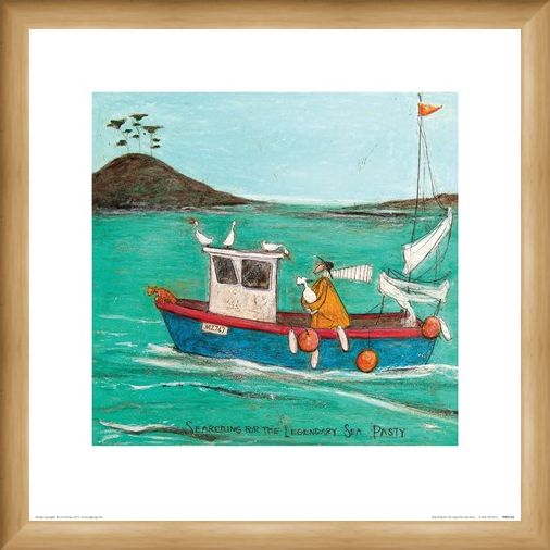 Framed Framed Searching For The Legendary Sea Pasty - Sam Toft
