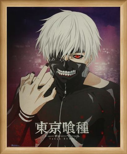 Framed Framed Kaneki Portrait - Tokyo Ghoul
