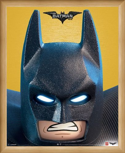 Framed Framed A DC Close Up - Lego Batman